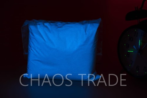 Sky blue glow in the dark GID powder L-BL220