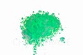 Green UV fluorescent pigment