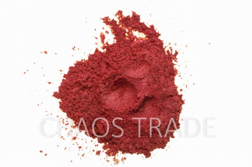 Dark red 3D magnetic pearl pigment PP3D-CC7504