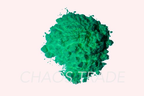 Yellow UV fluorescent pigment