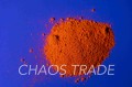 Pigment fluorescencyjny pomarańczowy PFL-PO300 w świetle UV